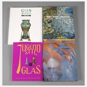 Konvolut Fachliteratur Glaskunst