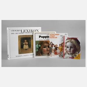 Konvolut Fachliteratur Puppen