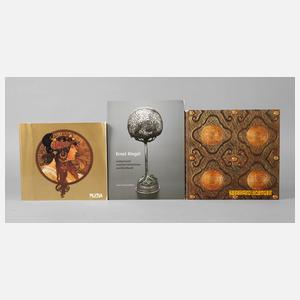 Konvolut Monografien Jugendstilkünstler