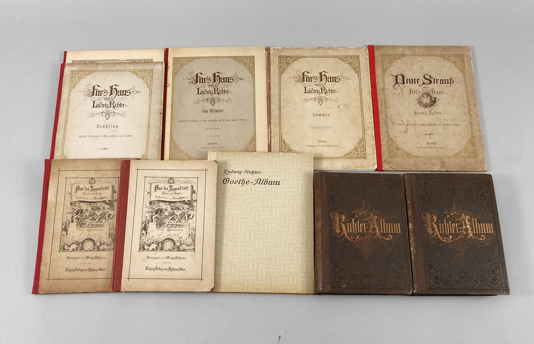 Sammlung Holzschnittbände Ludwig Richter