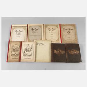 Sammlung Holzschnittbände Ludwig Richter