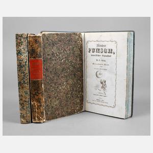 Satirezeitschrift Münchener Punsch um 1860