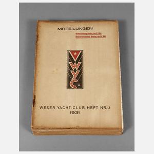 Weser-Yacht-Club 1926 bis 1931