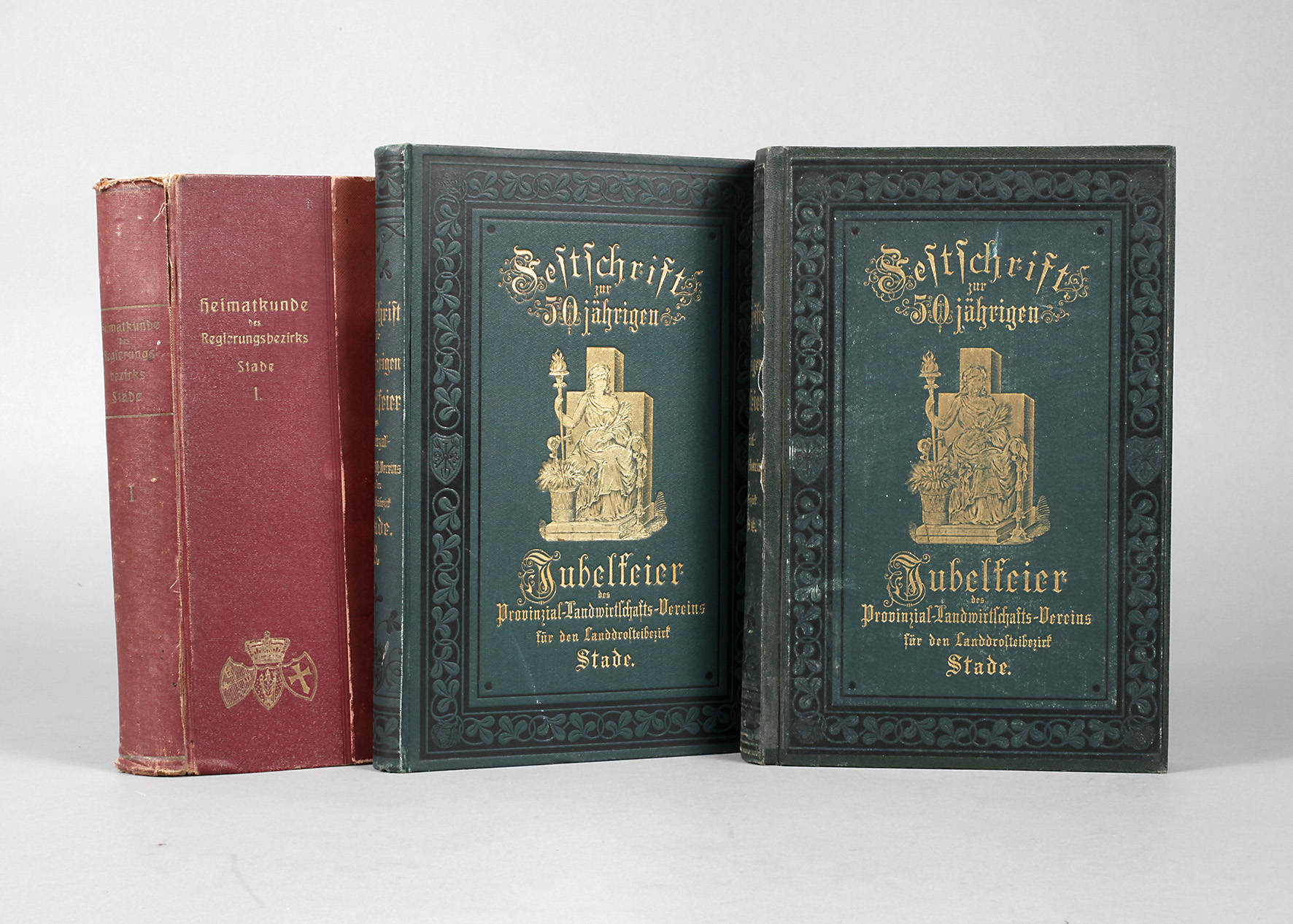 Konvolut Fachbücher Landeskunde Stade