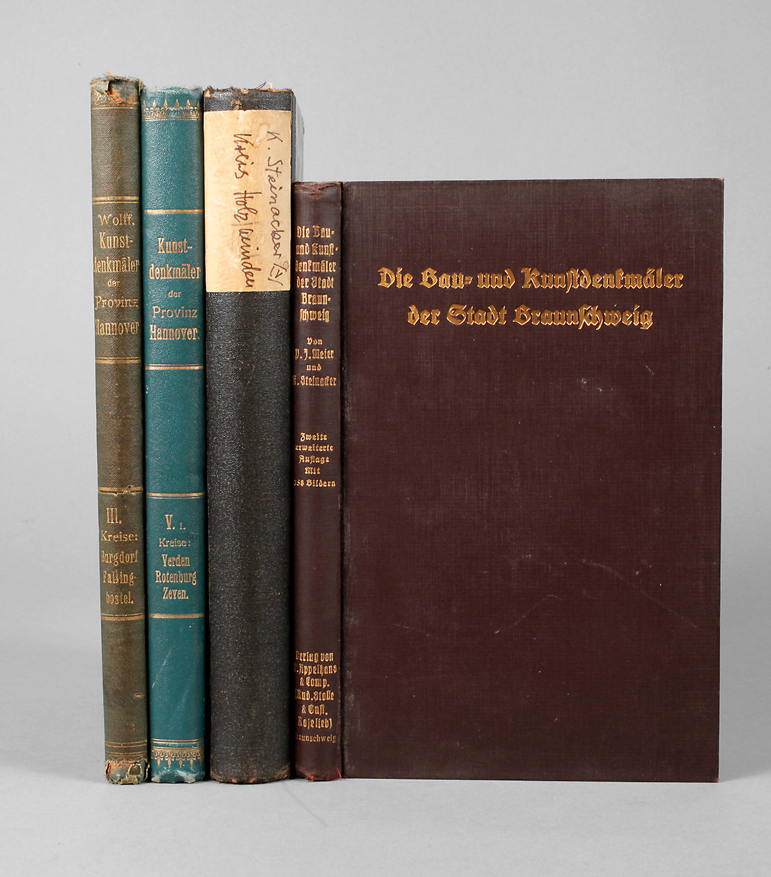 Konvolut Fachliteratur Kunstdenkmäler Niedersachsen