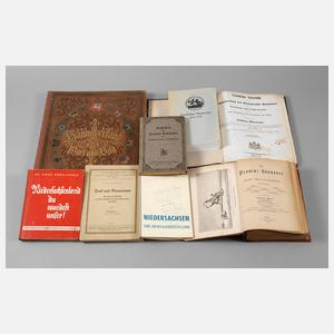 Konvolut Fachliteratur Landeskunde Hannover