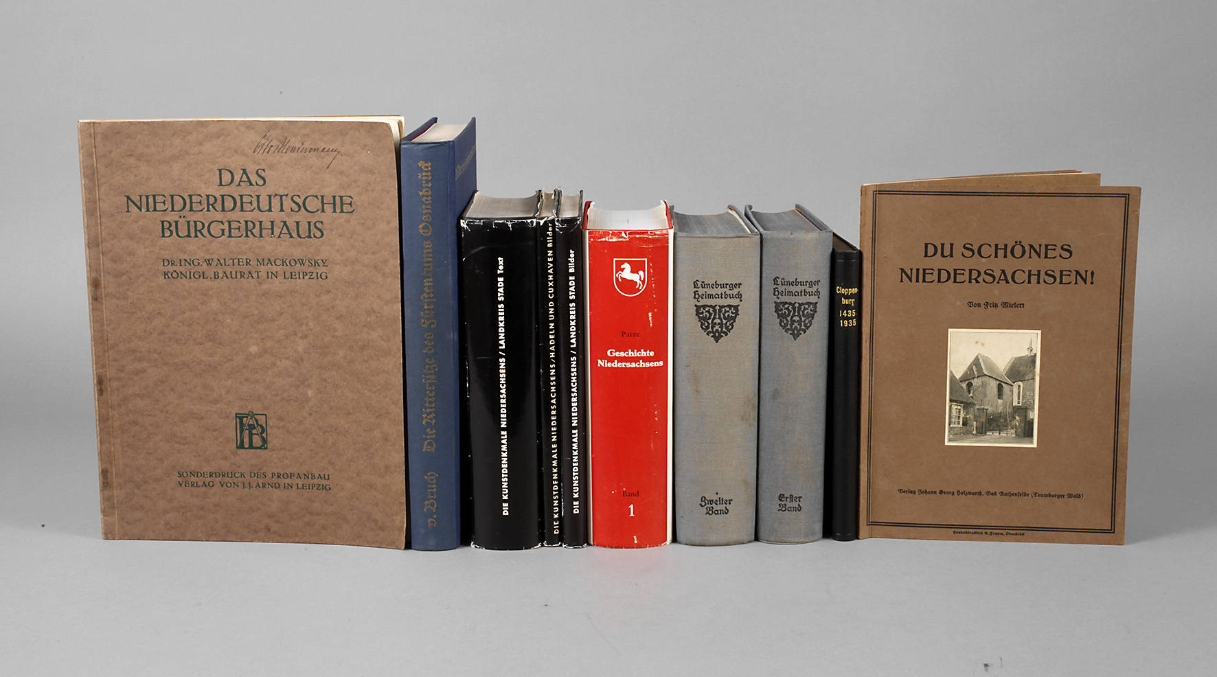Konvolut Landeskunde Niedersachsen