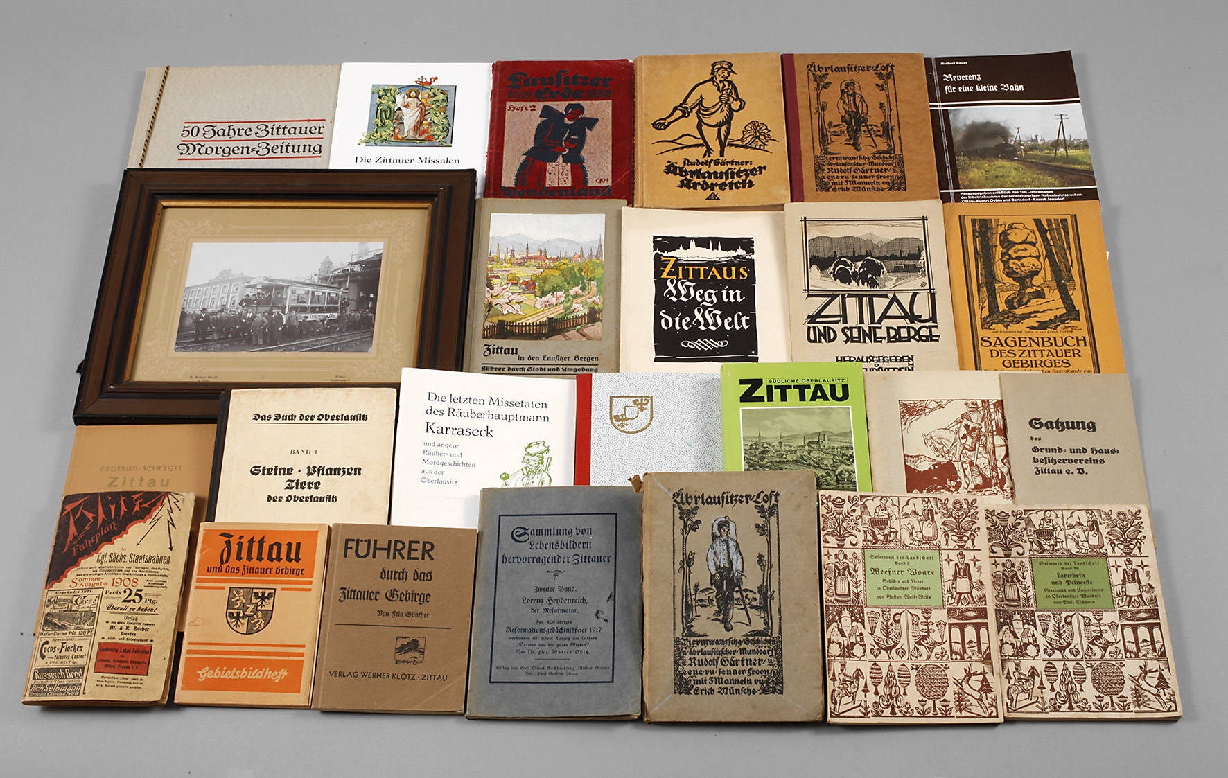 Konvolut Fachliteratur Landeskunde Oberlausitz