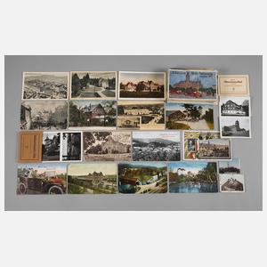 Sammlung Postkarten Sachsen/Thüringen