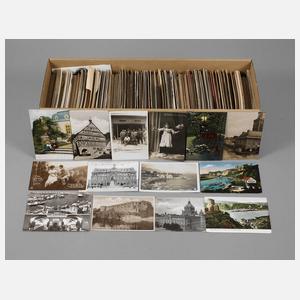 Große Sammlung Postkarten