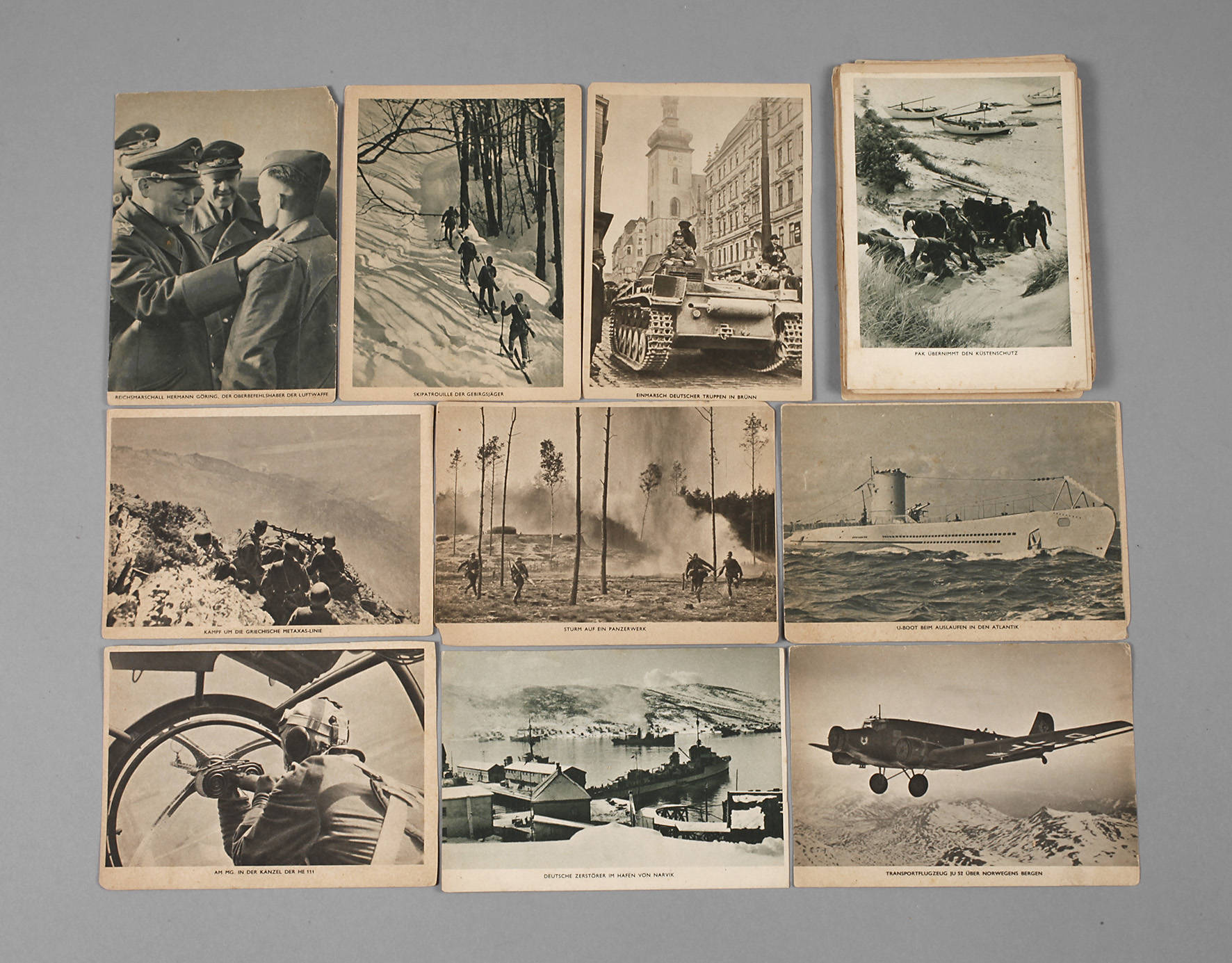Sammlung Postkarten Wehrmacht