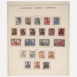 Briefmarkenalbum Deutsches Reich