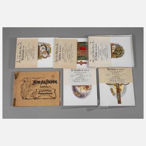 Vorlagenmappe ”Cigarren-Packungen”