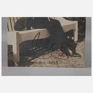 Autogrammkarte Wilhelm II.