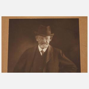 Ernst Sandau, Portraitfoto Heinrich Zille