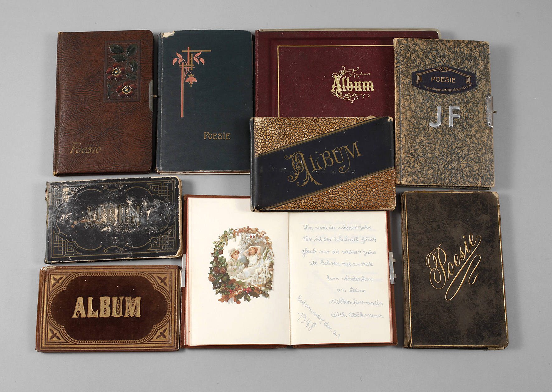 Konvolut Poesiealben