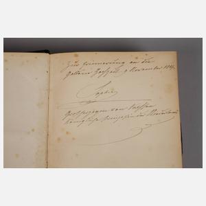 Bibel mit Widmung Haus Sachsen-Weimar-Eisenach 1884