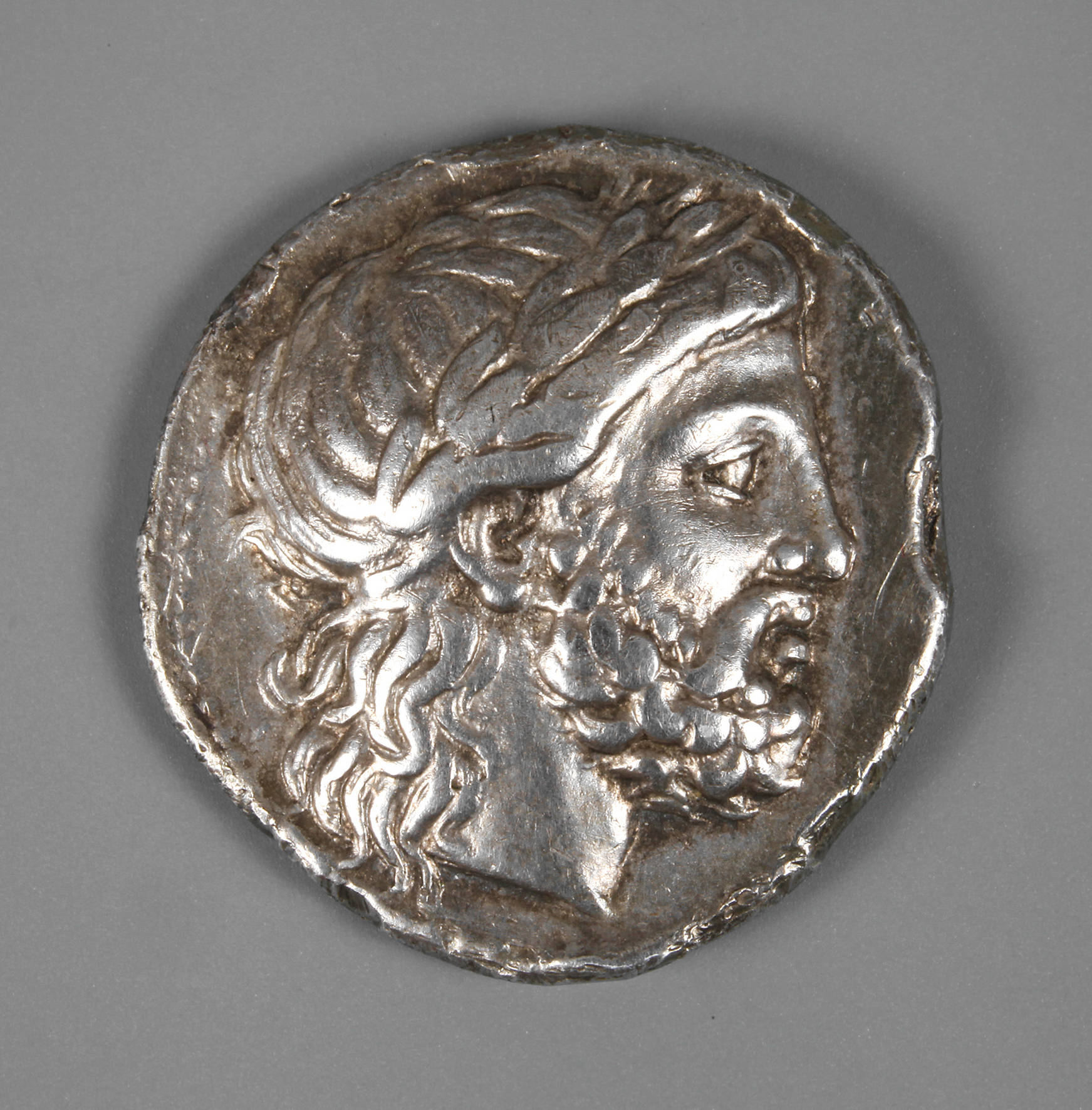 Griechische Silbermünze Makedonien