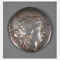 Griechische Silbermünze Thrakien111
