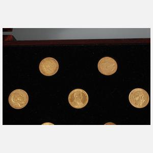 Sammlung Goldmünzen