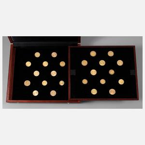 Sammlung Goldmünzen