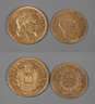 Zwei Goldmünzen Frankreich