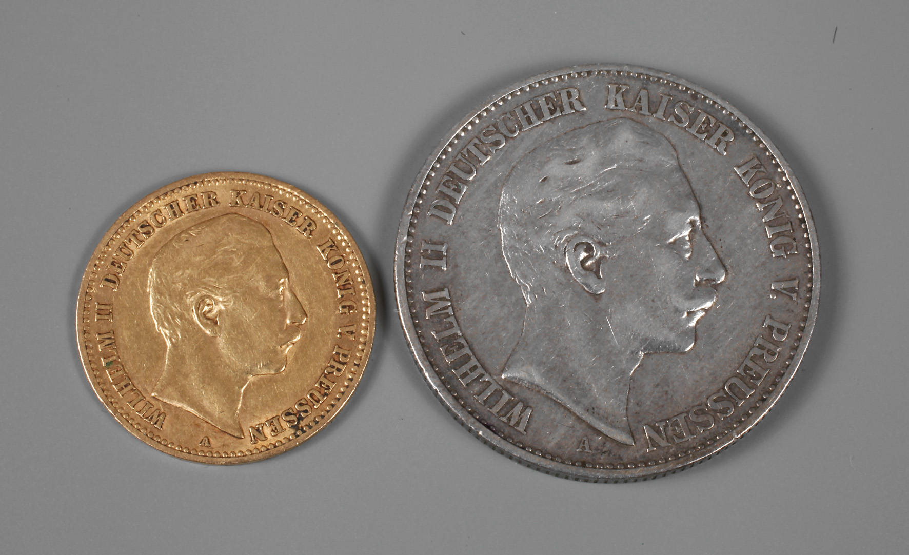 Zwei Münzen Preußen