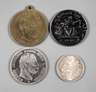 Zwei Münzen und zwei Medaillen Preußen