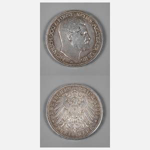 Drei Mark Reuß 1909