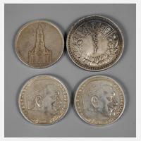 Drei Münzen III. Reich111