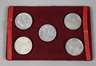 Fünf Gedenkmünzen DDR