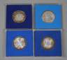 Vier Münzen DDR
