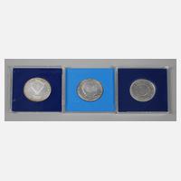 Drei Münzen DDR111