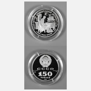 Platinmünze Russland