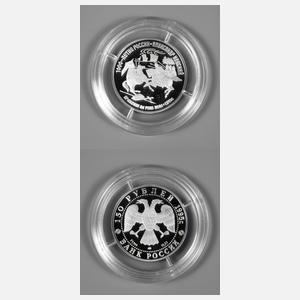 Platinmünze Russland