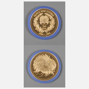 Goldmünze Papua-Neuguinea
