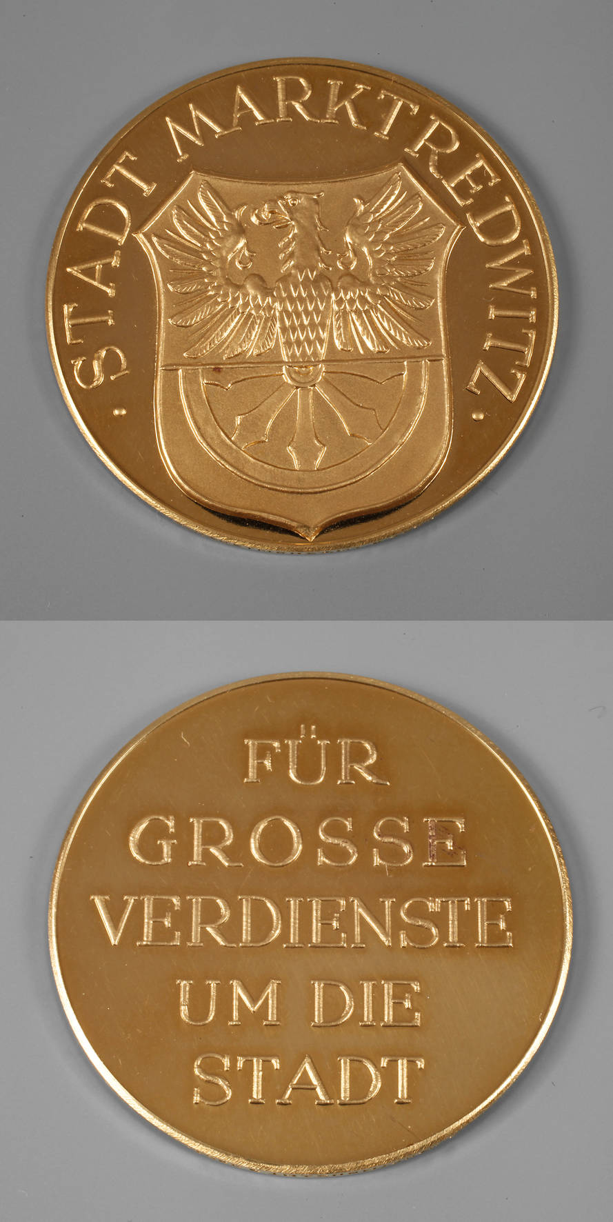 Goldene Verdienstmedaille Marktredwitz