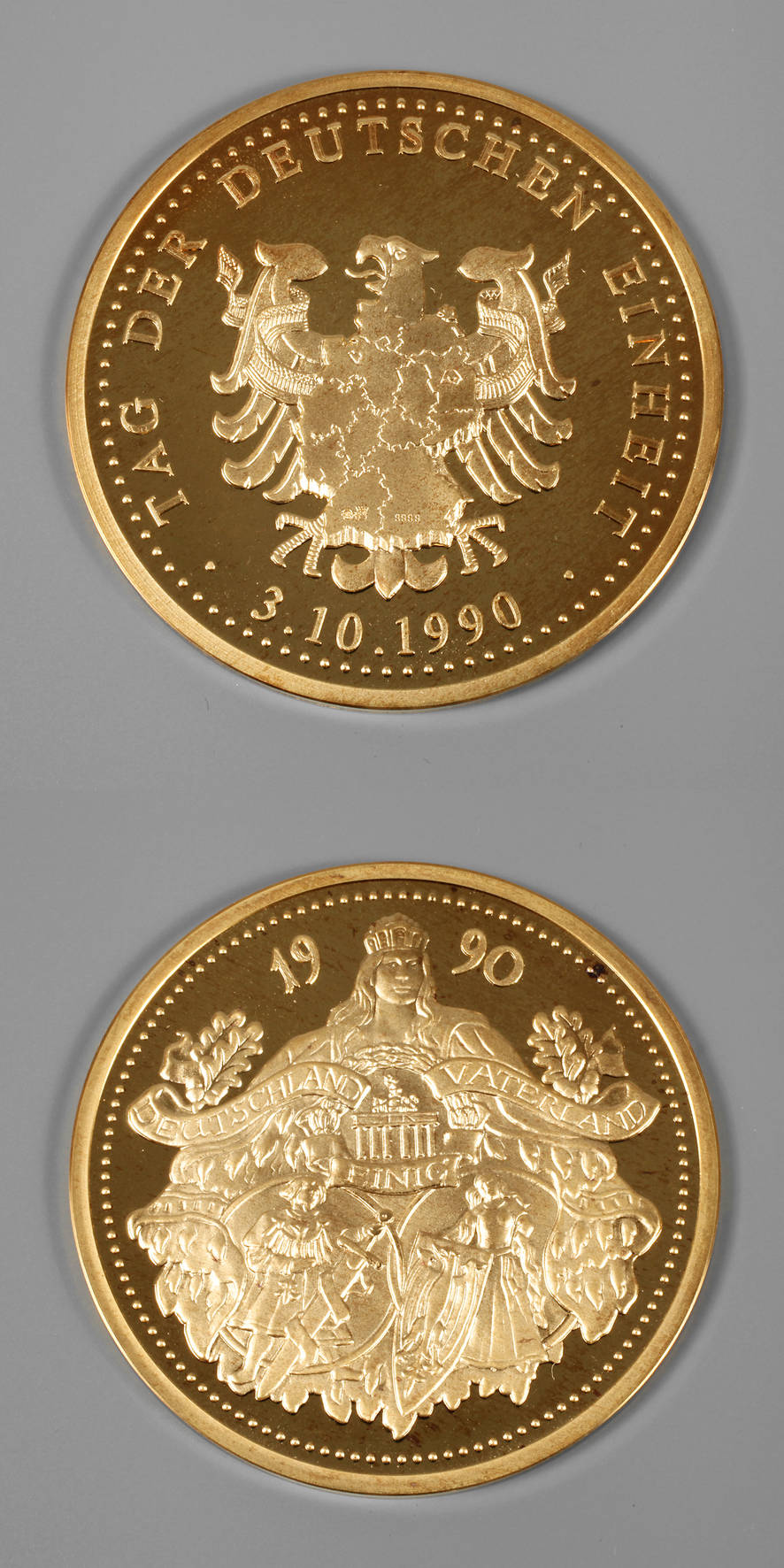 Goldmedaille Deutsche Einheit
