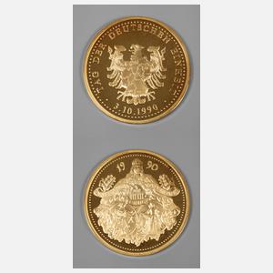 Goldmedaille Deutsche Einheit