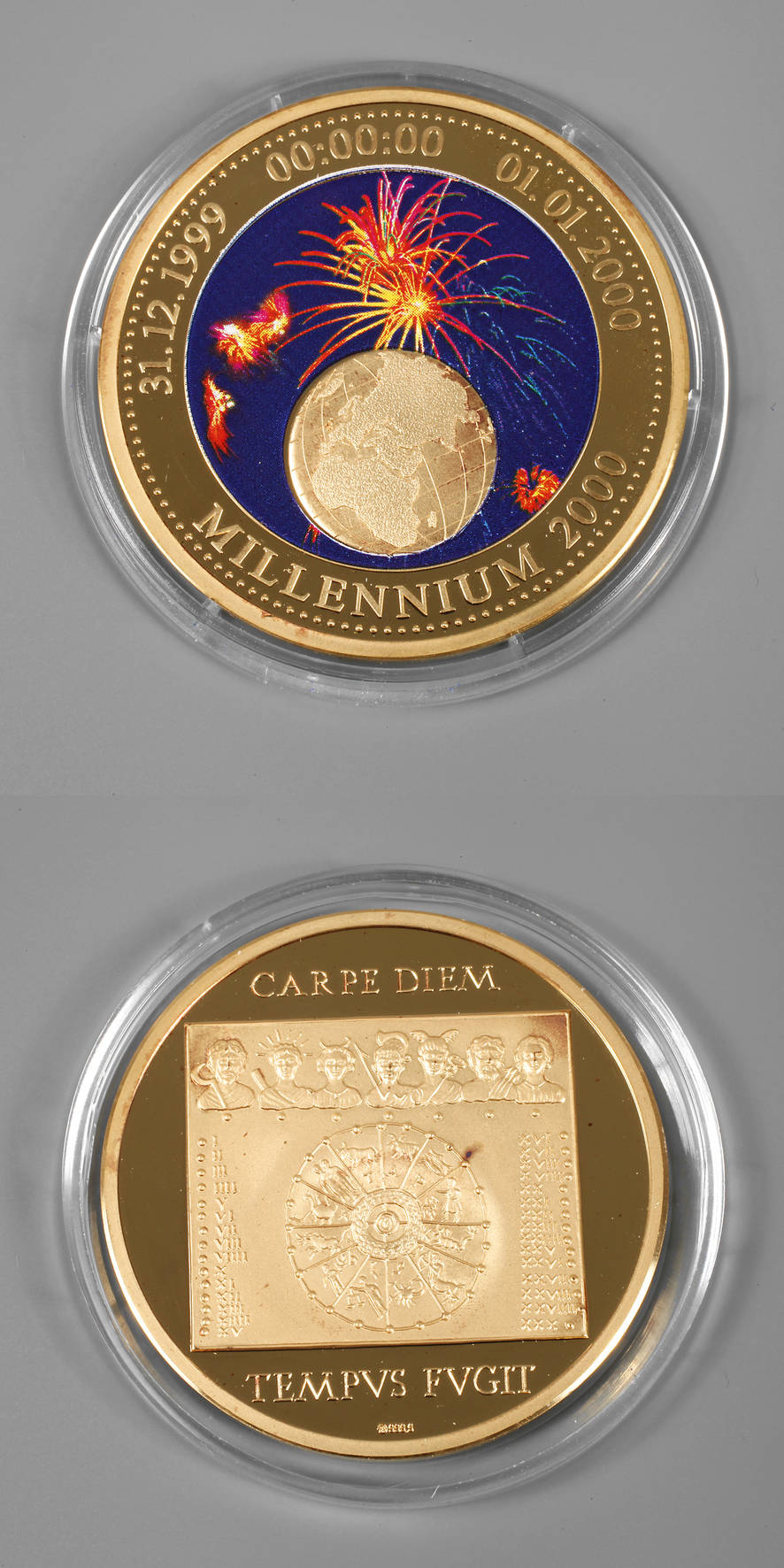 Goldmedaille Millennium