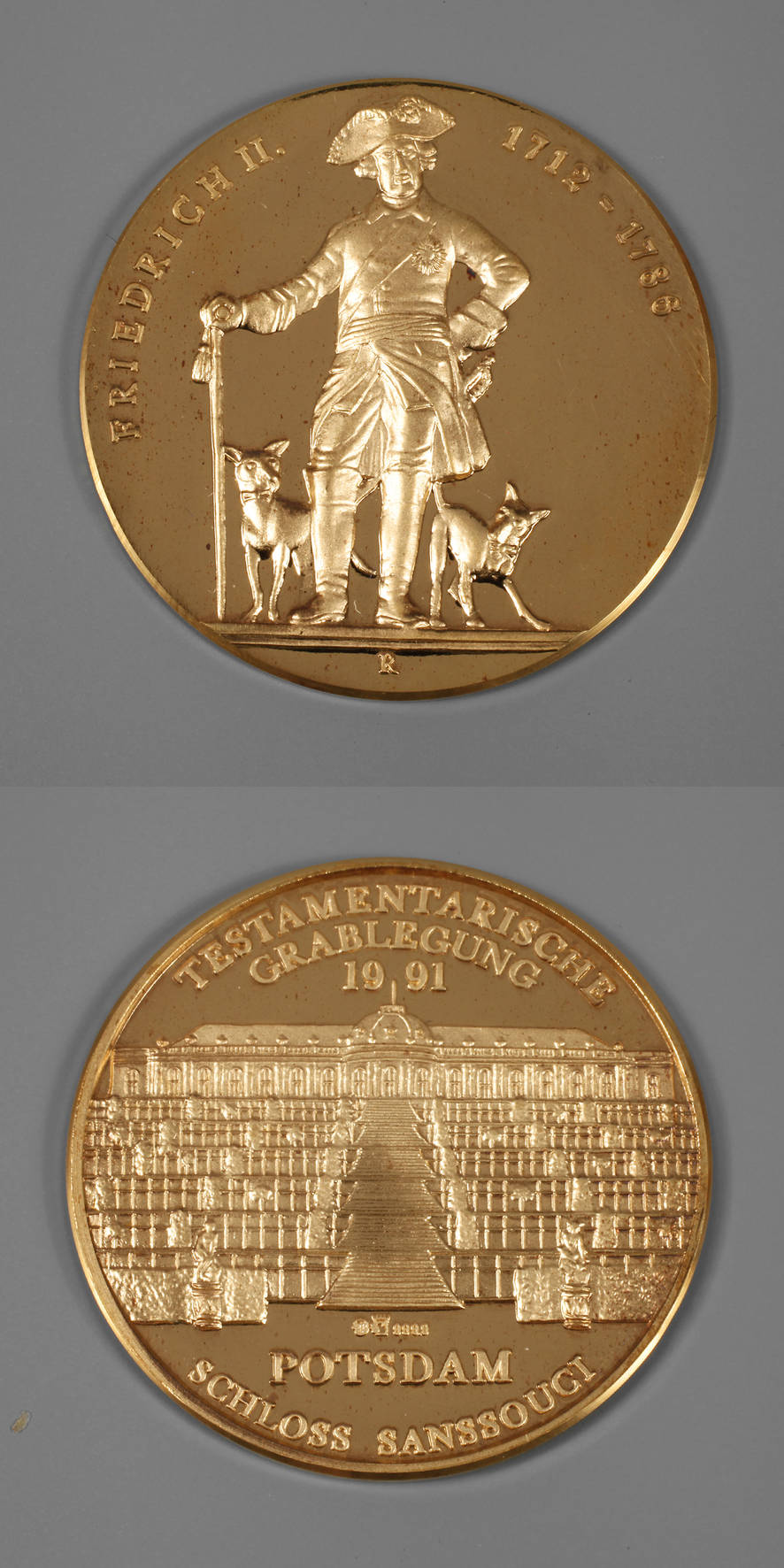 Goldmedaille Friedrich der Große
