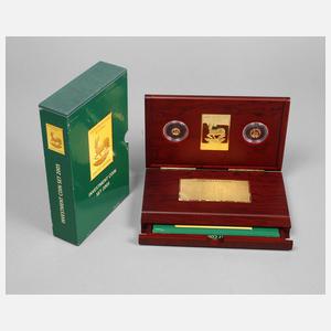 Zwei Goldmünzen Südafrika