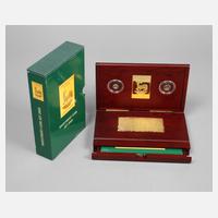 Zwei Goldmünzen Südafrika111