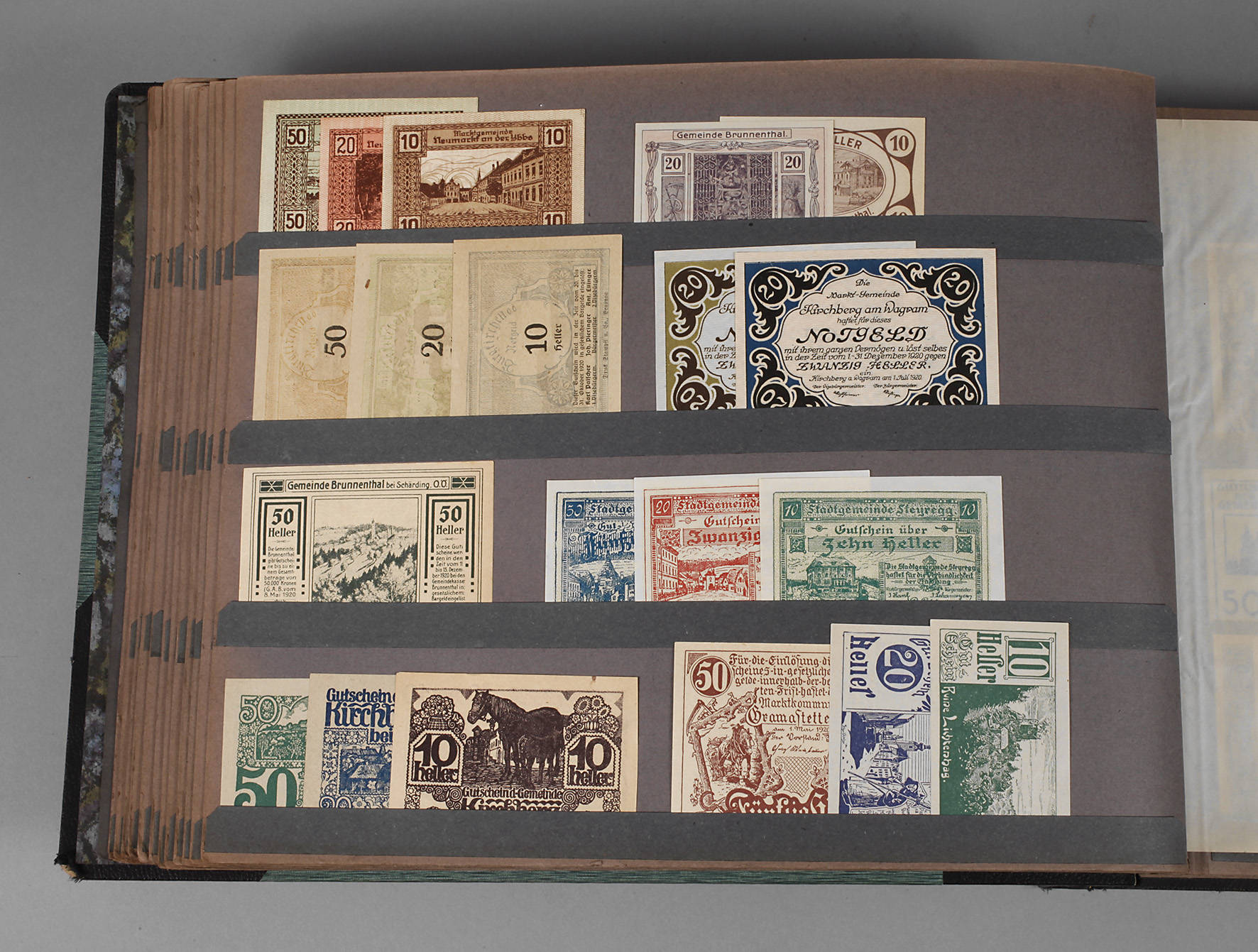 Sammlung Notgeldscheine