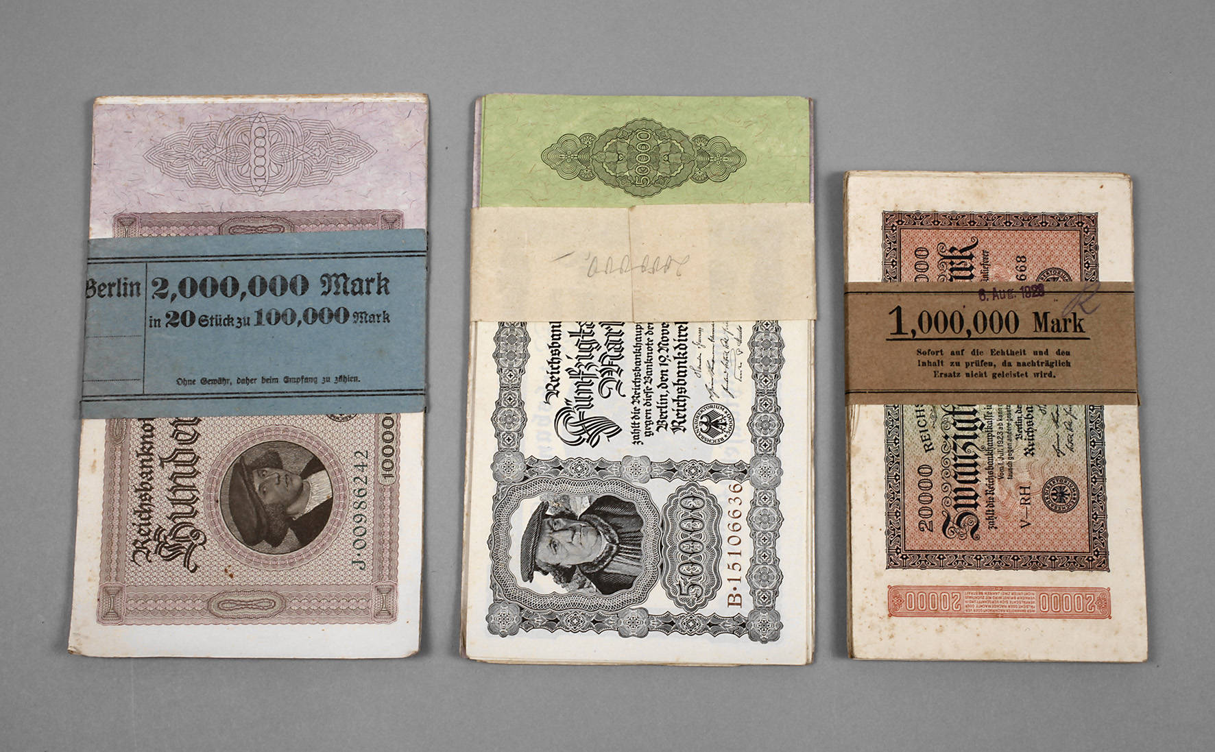 Konvolut Reichsbanknoten Inflation