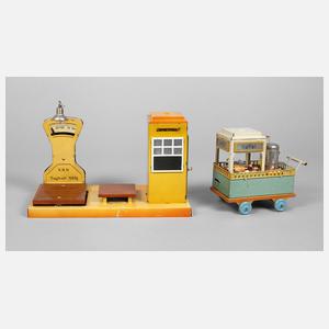 Karl Bub Express-Aufgabestelle und Buffetwagen