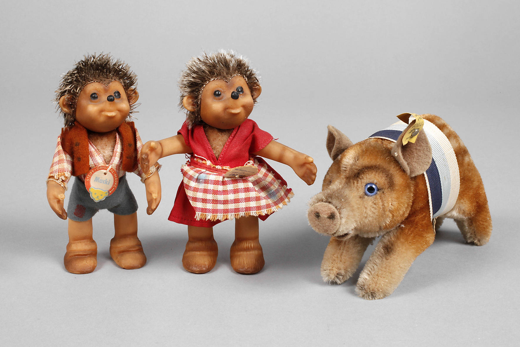 Steiff Macki & Micki sowie Frischling
