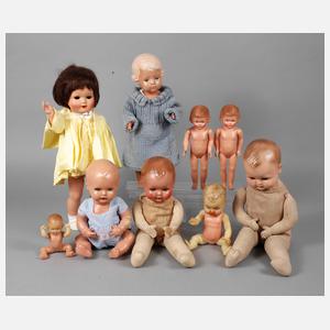 Konvolut Celluloidpuppen