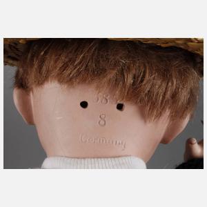 Baehr & Proeschild Porzellankopfpuppe