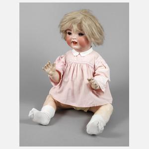 Ernst Heubach große Porzellankopfpuppe